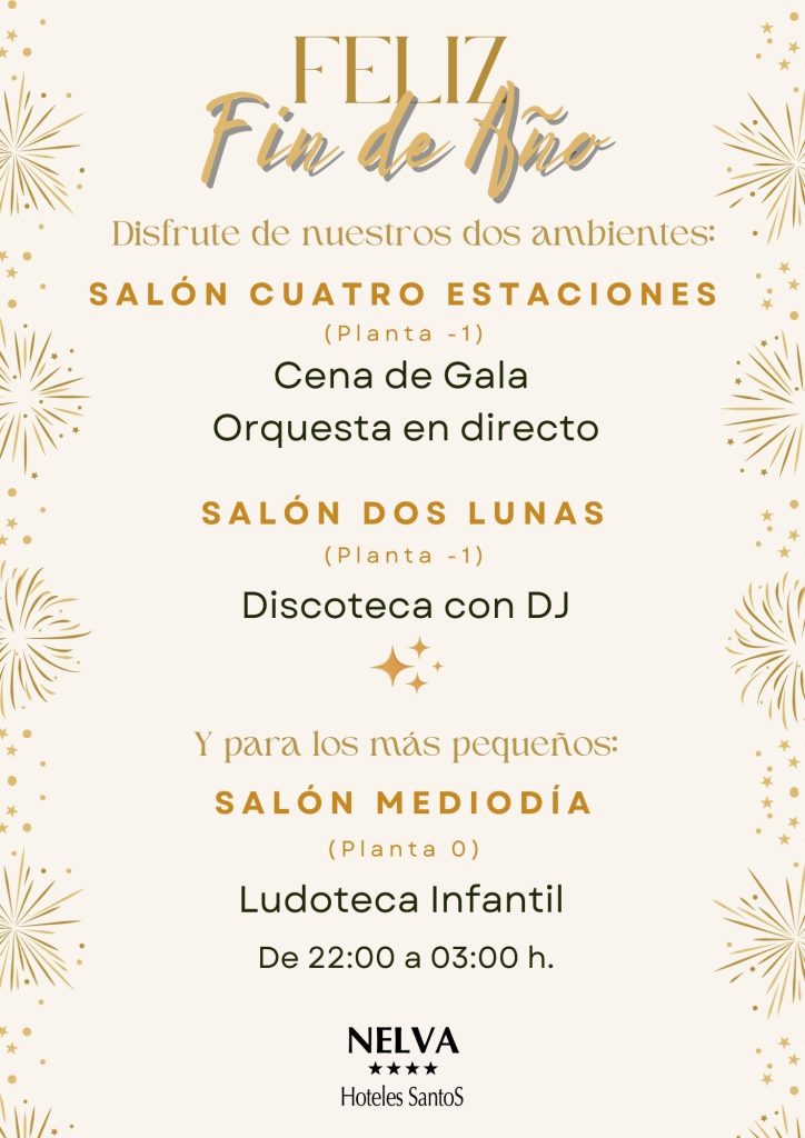 INFORMACION GALA NOCHEVIEJA 2025